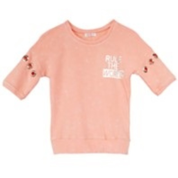 Tops, sweater short sleeve, sweatshirt - Picture 1 of 1